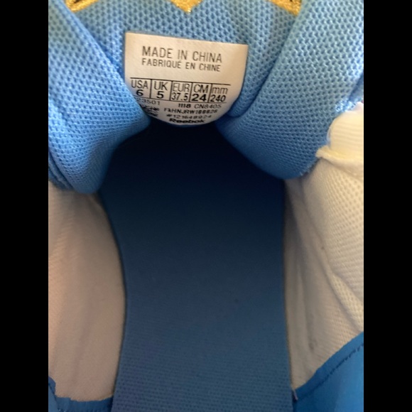 🎄New Allen Iverson Legacy Blue Basketball Athletic Shoes CN8405 Authentic - Picture 7 of 16